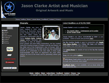 Tablet Screenshot of jasonclarke.darkalchemy.co.uk